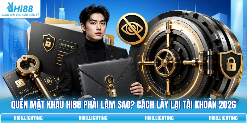 Quên Mật Khẩu Tại HI88 Phải Làm Sao? Cách Lấy Lại Tài Khoản